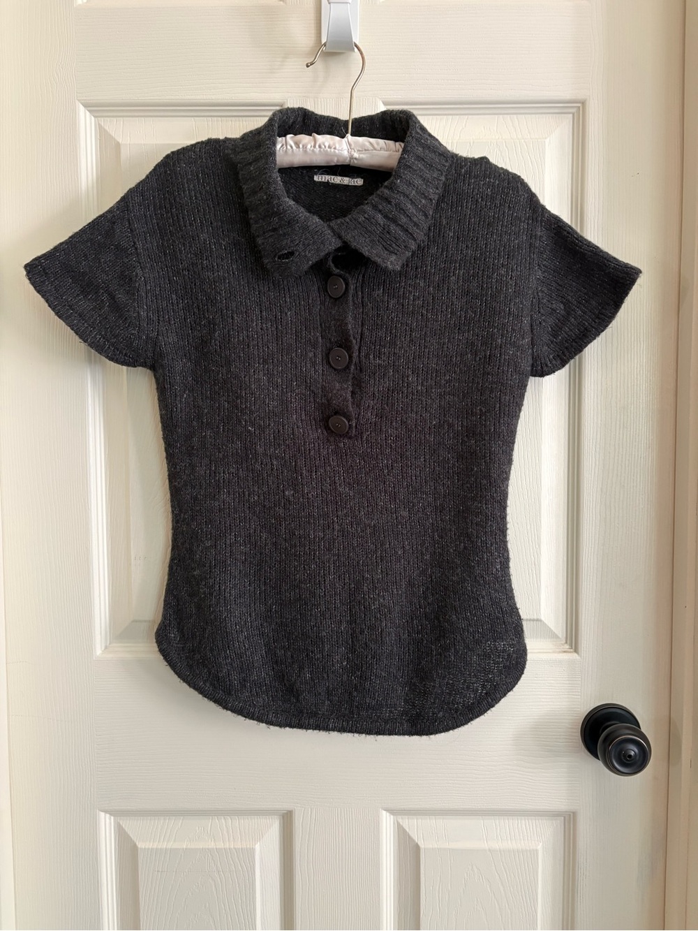 Mac and Jac knit polo-style T shirt